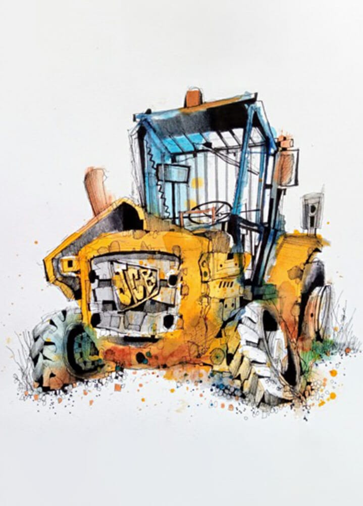 Urban Junkyard Urban Sketch Course With Ian Fennelly