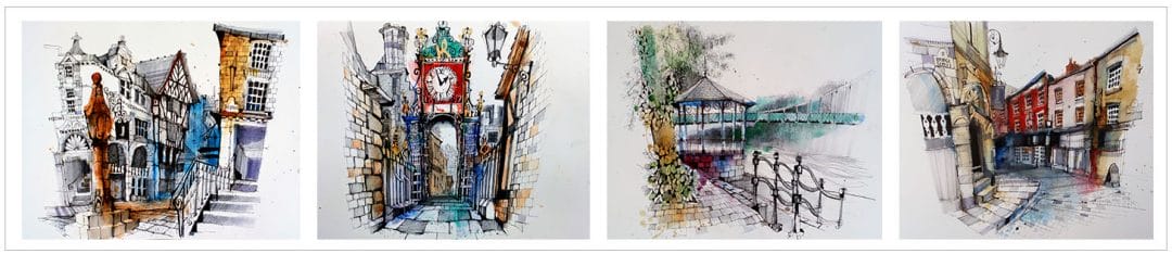 ian fennelly urban sketch course artwork workshops and online course