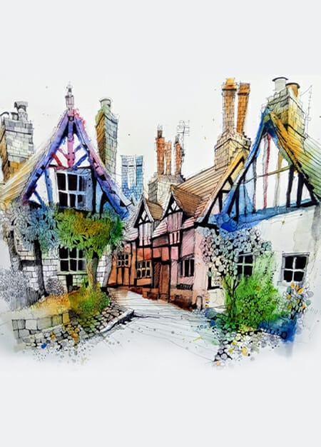 Ian Fennelly chester cheshire sketchers usk