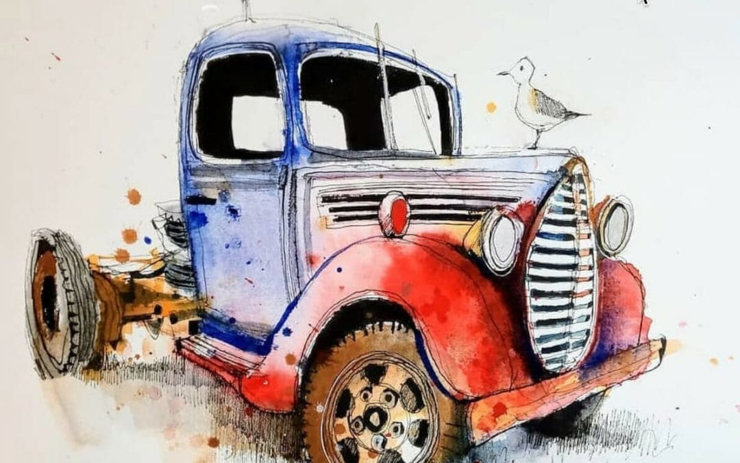Free Demonstration Truck Sketch with Ian Fennelly