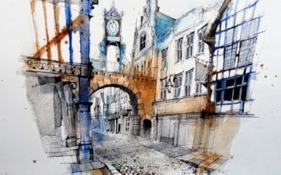Sketch an Historic English City Workshop