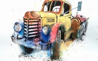 Truck Sketching Workshop 1940 Harvester