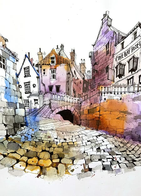 Robin Hood’s Bay Sketching Course