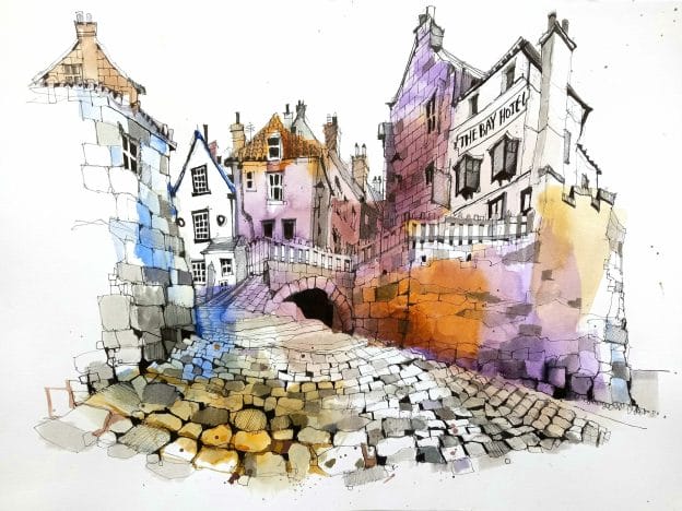 Robin Hood's Bay Sketching Tour course image