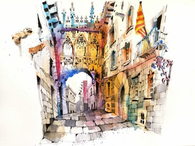Barcelona Sketching Course course image